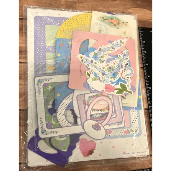 NEW 1999 Vintage Babs Building A Better Scrapbook Kit WEDDING 186062 - Picture 5 of 5